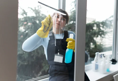 Nettoyage de vitres intérieures et extérieures à Vergons